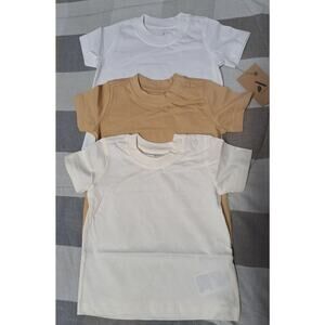 Amazon Aware Unisex Babies'‎ Cotton Jersey Short Sleeve T-Shirt Pack Of 3 (6 M)